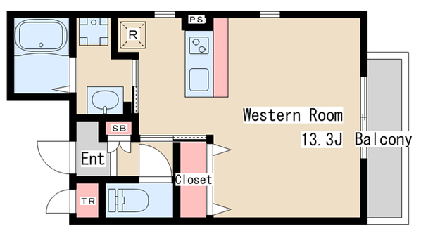 サニー離宮前の物件間取画像